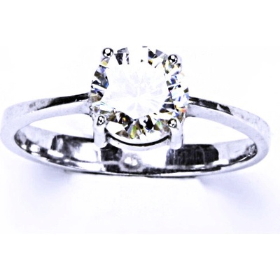 Čištín Stříbrný zirkon čirý T 1252