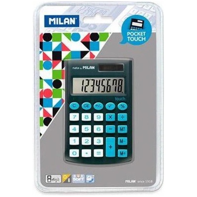 MILAN kapesní 8 místná Touch černá - blistr 451996