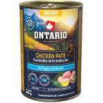 ONTARIO Консерва Ontario Puppy пилешко пате с вкус на спирулина 400g (214-859846)