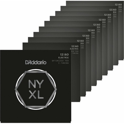 D'Addario NYXL1260 SET Струни за електрическа китара (NYXL1260-SET)