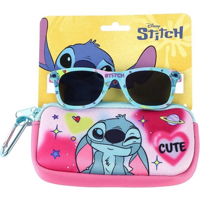 Детски слънчеви очила Disney - Stitch, с калъф (2600003178)