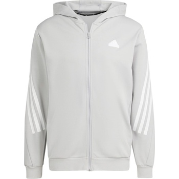 Adidas Мъжки суичър Adidas Future Icons 3-Stripes Full Zip Hoodie Mens - Grey Two