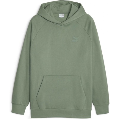 Puma Ess+2 Col Small Logo Hoodie Fl zelená