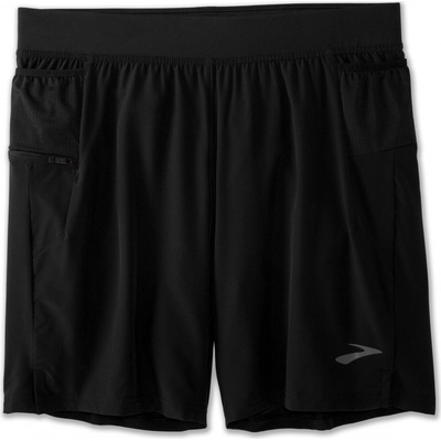 Brooks Sherpa 7" 2-in-1 Short Black