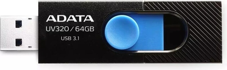 ADATA UV320 64GB USB 3.1 (AUV320-64G-RBKBL)