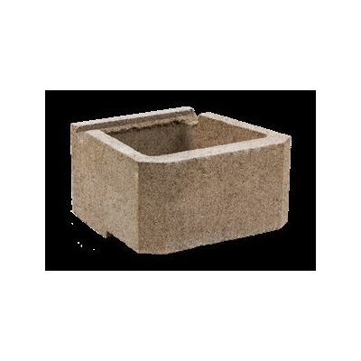 CUP STONE velký hladký Skořicová