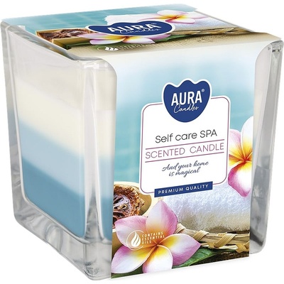 BISPOL Ароматна свещ Bispol Aura - Self Care Spa, 170 g (snk80-363)