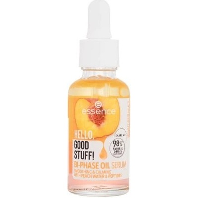 Essence Hello Good Stuff! Peach Water & Peptides dvojfázové sérum 30 ml