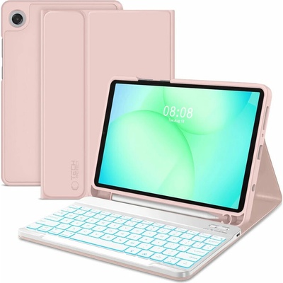 TechProtect SC Pen Keyboard pouzdro s klávesnicí na Samsung Galaxy Tab A9 / A11 8.7 TEC335015 růžové