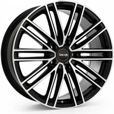 AVUS AC-M08 9x20 5x112 ET26 black polished