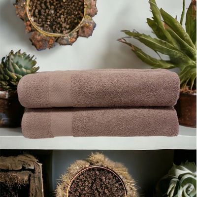 Apex TOP KVALITA osuška 70 x 140 cm hnědá