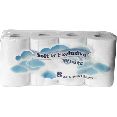 Soft & Exclusice bílý 8 ks