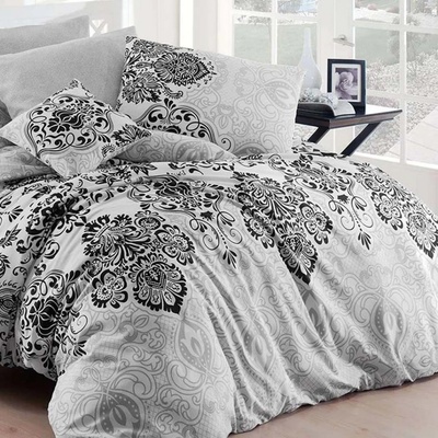 Xpose bavlna obliečky Luxury sivé 2x140x200 2x70x90