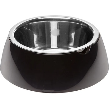Ferplast Jolie M Nerra Ciotola - черна купа за храна или вода за кучета и котки 20 x 6, 7 см - 850 мл