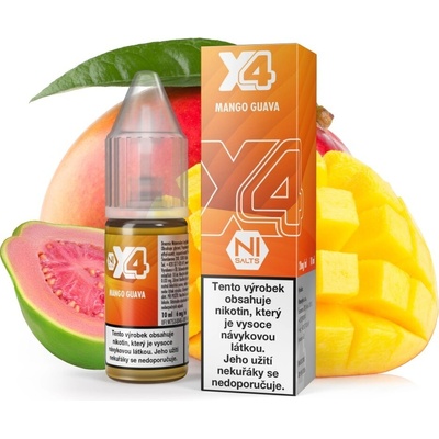 X4 Bar Juice Mango a guava 10 ml 20 mg