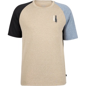 Stoic Мъжка спортна тениска Stoic Hemp15 LofsdalenSt. III S/S Sport shirt - Hay Green / Multi - размер 3XL (216-8467-0216)