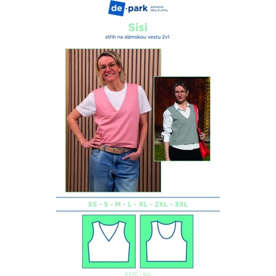 de-park Papírový střih - Sisi vel. XS-XXXL – Hledejceny.cz