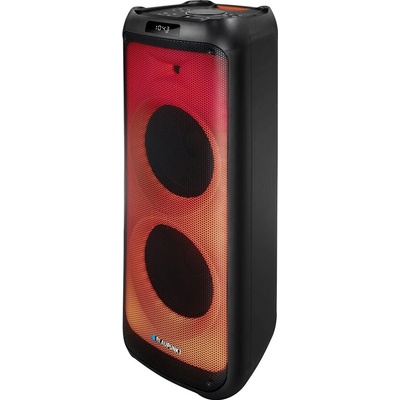 Prenosný reproduktor Blaupunkt 1600 W čierny s karaoke a Bluetooth