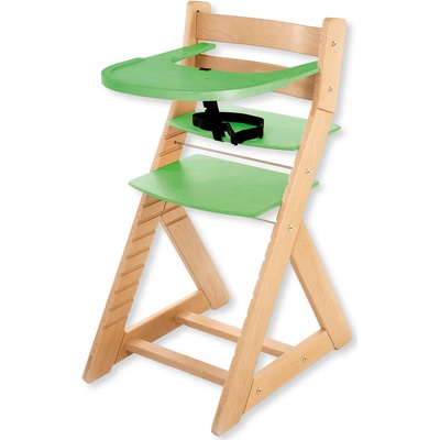 Hajdalánek Rostoucí židle Ela velký pultík buk / zelená