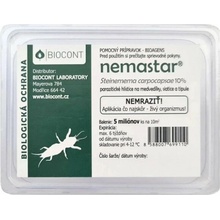 BioTomal Nemastar parazitické hlístice proti krtonožkám, siatniciam a tipuliam