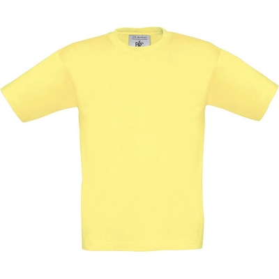 B&C dětské tričko Exact 150 kids t shirt citrónová
