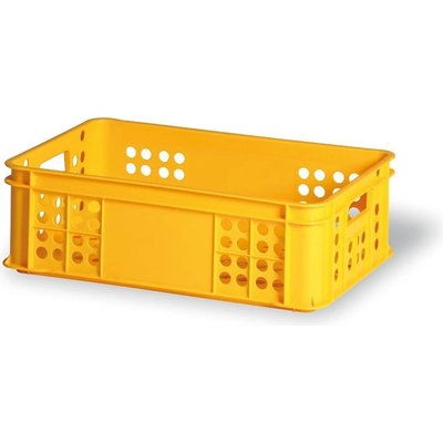 B2B Partner Plastová přepravka na pečivo, typ S 200-15, 600 x 400 x 200 mm