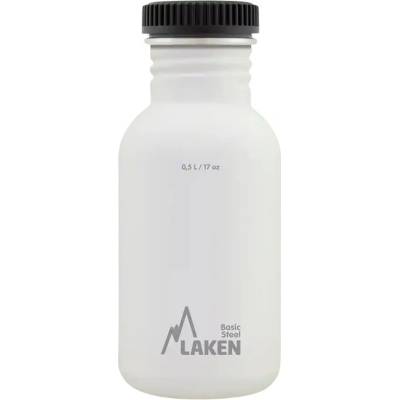 Laken Basic Steel 500 ml bílá