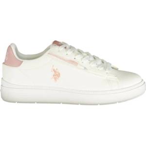 U. S. Polo Assn Дамски спортни обувки us polo assn. , Размер 35, Цвят Бяло (aris002w6ym1_biwhipin)