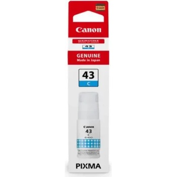 Image 1 of Canon БУТИЛКА МАСТИЛО ЗА CANON PIXMA G540/G640 - /43/ - GI-43C (GI43C) - Ink Bottle - Cyan - PN 4672C001 (201CANGI43C)