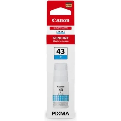 Canon БУТИЛКА МАСТИЛО ЗА CANON PIXMA G540/G640 - /43/ - GI-43C (GI43C) - Ink Bottle - Cyan - PN 4672C001 (201CANGI43C)