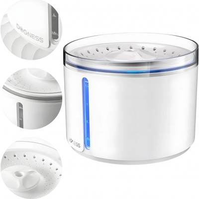 Dogness Napájačka s fontánou plast 2200 ml