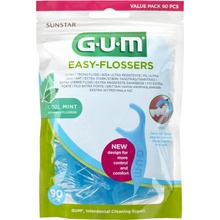 GUM Easy Flossers Cool Mint 90 ks