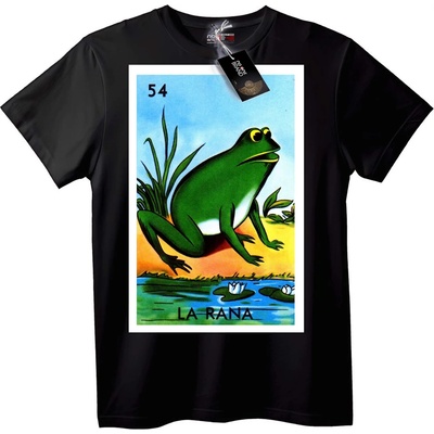 NOONEBRAND Тениска Loteria жаба 54 - 2XL, White