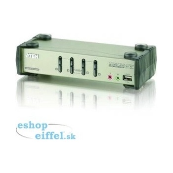 Aten CS-1734B-A7-G KVM 4 1 USB-2.0 PS/2 Audio OSD