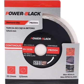 Tagred Diamantový kotouč 125 x 22,2 mm PB2004