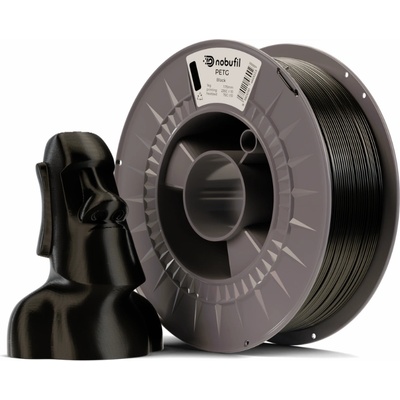 Nobufil PETG Black - 1, 75 mm / 1000 g (PETG-R-901-1-010)