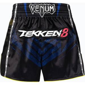 Venum Мъжки тренировъчни шорти Venum x TEKKEN 8 King Muay Thai black/yellow