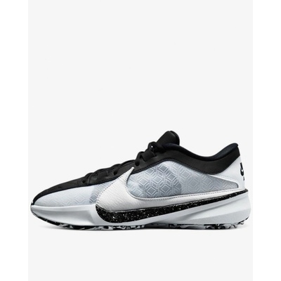 Nike Zoom Freak 5 Basketball Shoes White/Black