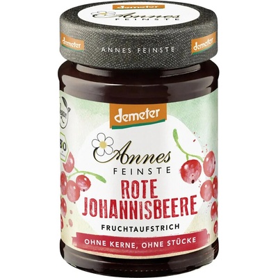 Annes Feinste Červený rybíz pomazánka demeter 200 g BIO VEGAN DEMETER