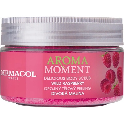 Dermacol Aroma Moment tělový peeling divoká malina 200 g – Zboží Dáma