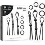  Комплект, силиконови пенис пръстени, 7 броя - Flexible Cock Ring Set (D-227641)