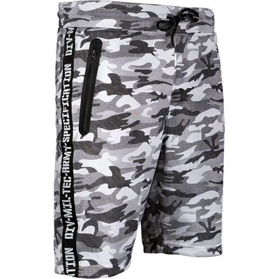 Šortky Mil-tec teplákové Training urban camo metro