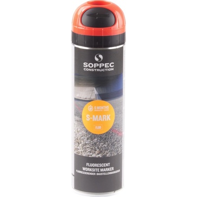 SOPPEC FLUO T.P. spray značkovací červená 141513 500 ml