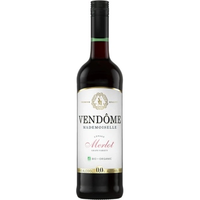 Vendome Merlot alcohol free červené 0,00% 0,75 l (čistá fľaša)