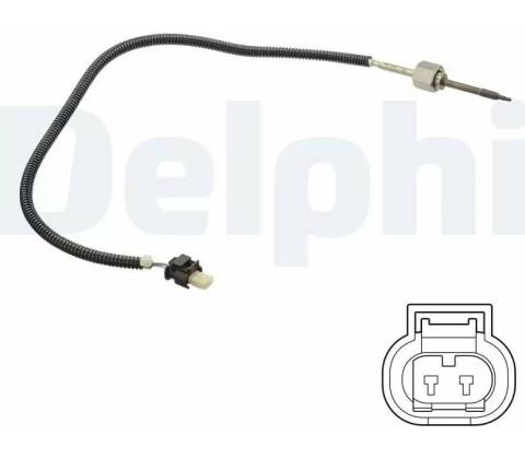 DELPHI Čidlo teploty výfukových plynů DF TS30161