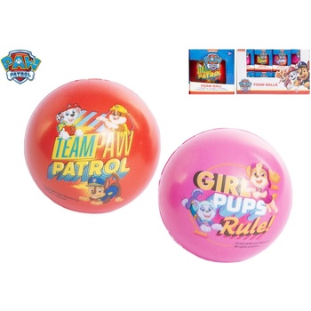 Mikrotrading PAW PATROL míček pěnový 7,5 cm