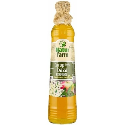 Natur Farm Sirup jablko baza s vitamínmi 0,7 l