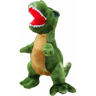 LeanToys dinosaurus s texturovanou kůží zelená 45 cm