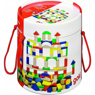 Goki Kostky 100 ks v kyblíku