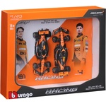 Bburago Комплект метални колички Bburago - McLaren MCL38 2024, 1: 43, 2 броя (18-38109-PACK2)